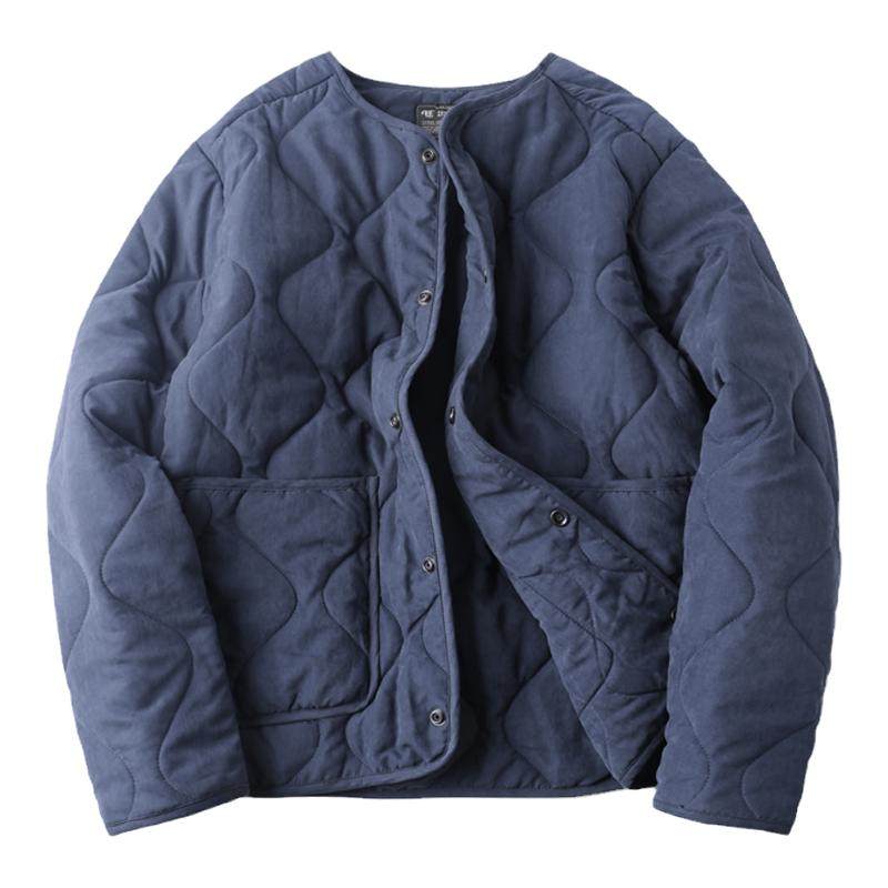 秋冬内胆棉服加棉厚款保暖夹克