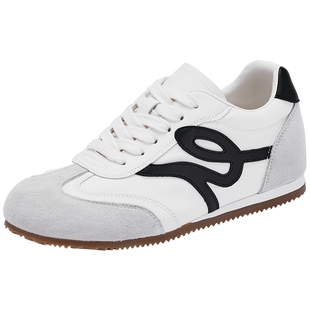 热风平底休闲鞋女鞋2025年冬季新款女士运动户外鞋子慢跑小白鞋