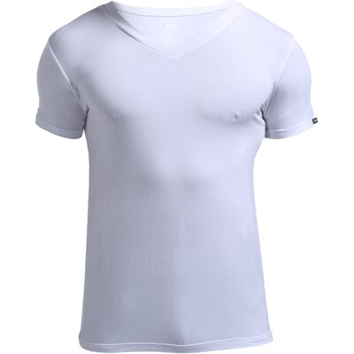 莫代尔圆领紧身纯色运动风汗衫