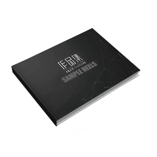 考研复试作品集打印定制精装vi手册个人蝴蝶书籍建筑景观视觉传达