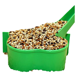 玉鸟鸟食文鸟雀鸟虎皮牡丹鹦鹉玄凤混合饲料五色黍子带壳谷子250g