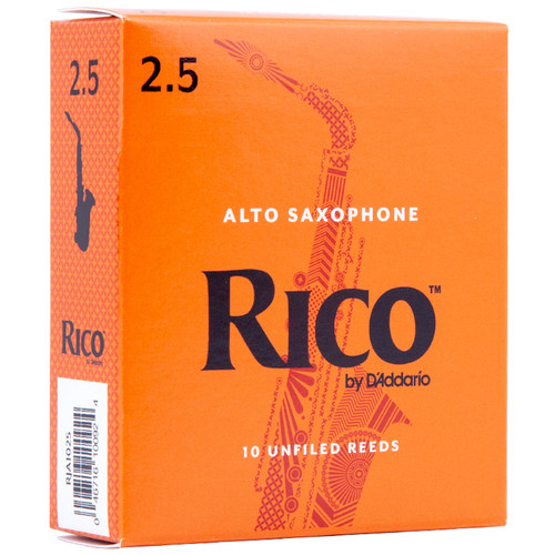 达达里奥哨片黄盒橙盒中音萨克斯哨片降E调瑞口扣芦苇rico 2.5 3