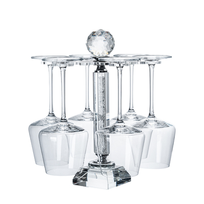 轻奢高档勃艮第红酒杯套装家用水晶玻璃葡萄酒醒酒器高脚杯子网红