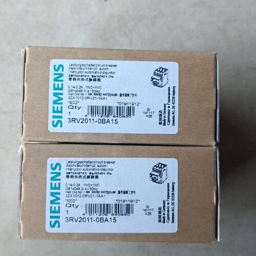 3RV20110BA15断路器0.140.2A现货