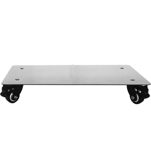 花叶®201不锈钢万向移动托盘带万向滚轮底托架鱼缸烤箱推车底座