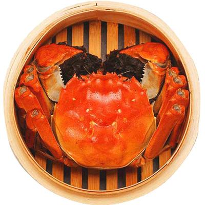 鲜活可全母蟹只只满黄礼盒装