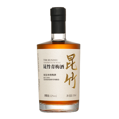 昆竹青梅酒白金版本格梅酒100ml