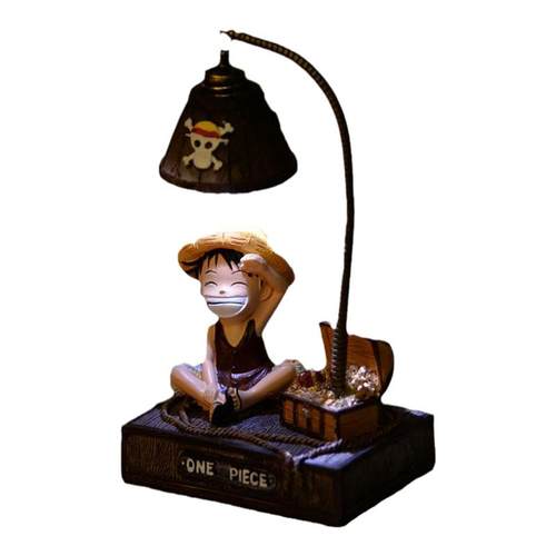 海贼王路飞小夜灯摆件卧室装饰品生日礼物男生送男孩儿童兄弟新年