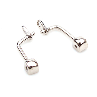 眼镜框金属支架鼻托支架儿童成人眼镜鼻托架鼻梁架鼻垫上螺丝配件