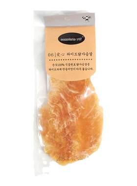 出口韩国独立装鸡胸肉干耐咬磨牙