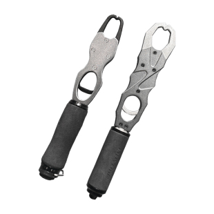 六鱼路亚控鱼器带秤称重铝合金大号加长新款大物夹鱼控鱼钳正品