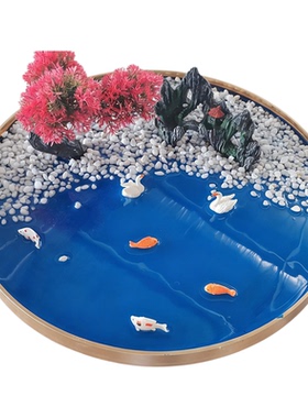 餐桌转盘装饰花仿真微景观支持定