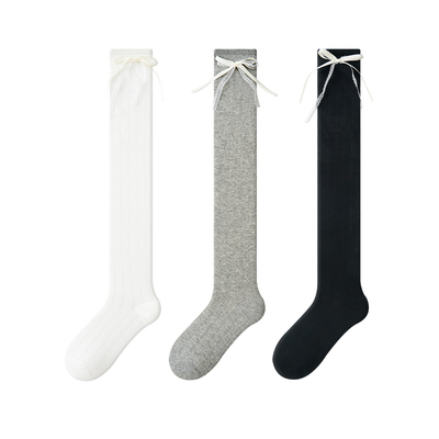 派米夏季芭蕾风网眼长筒袜女