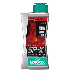 MOTOREX摩托瑞士5W40合成性能机油绿精灵适用大众宝马奔驰牧马人