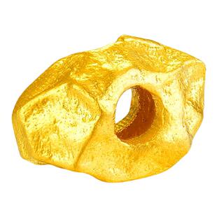 金至尊碎碎金黄金转运珠古法黄金路路通盘缠金手串金珠999转运珠