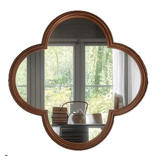 中古风宋氏小轩窗框新中式实木梅花海棠花窗茶室客厅玄关隔断定制