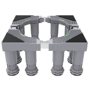 加高洗衣机底座托架置物架移动垫高支架冰箱脚架子可调节防震浴室
