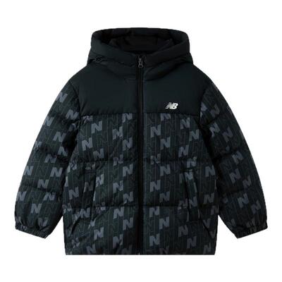 New Balance nb童装儿童男女秋冬新款logo印花羽绒服ND7PF4Z143