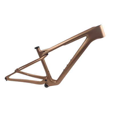 MICROCK微滚超轻T1100碳纤维山地软尾XC车架WC EPIC 29er土豪金色