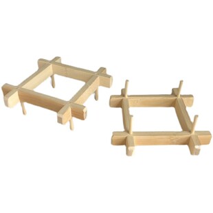 竹蒸架家用隔水带脚蒸锅垫竹制品电饭煲竹篦子环保无金属竹蒸垫