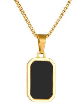 热销钛钢项链日常百搭