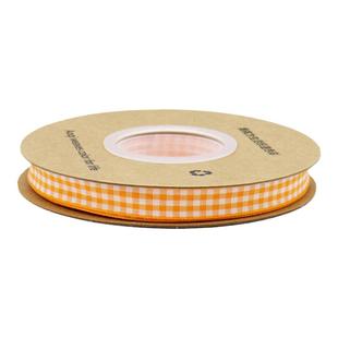 1cm红色格子丝带手工diy发夹头饰蝴蝶结复古织带缎带花束包装彩带