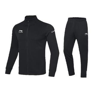 李宁运动套装男士秋款2025新款运动服外套中年秋装休闲卫衣女款