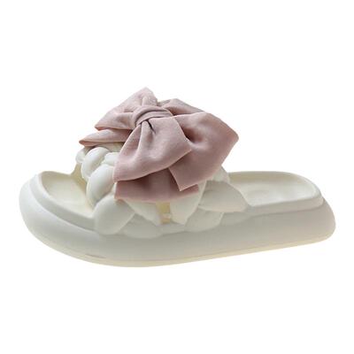 米曼琳eva休闲蝴蝶结拖鞋