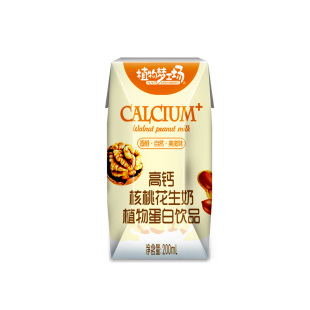 高钙核桃花生奶早餐植物蛋白饮品学生宿舍中老年风味饮料整箱批发