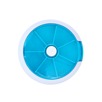 日本小药盒便携随身一周装药分装盒子多功能药片切割器切药分药器