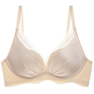 内衣女小胸聚拢夏季薄款无钢圈上托防下垂调整型性感纯欲夏天文胸