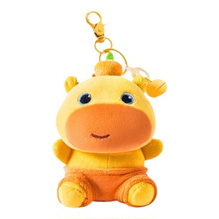水豚噜噜玩偶挂件娃衣书包包钥匙扣挂饰毛绒公仔送女朋友生日礼物
