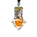 车载香水挂件2022新款吊坠高档持久淡香汽车内后视镜吊饰车用香薰