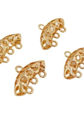 diy包金流苏发簪饰品配件吊坠