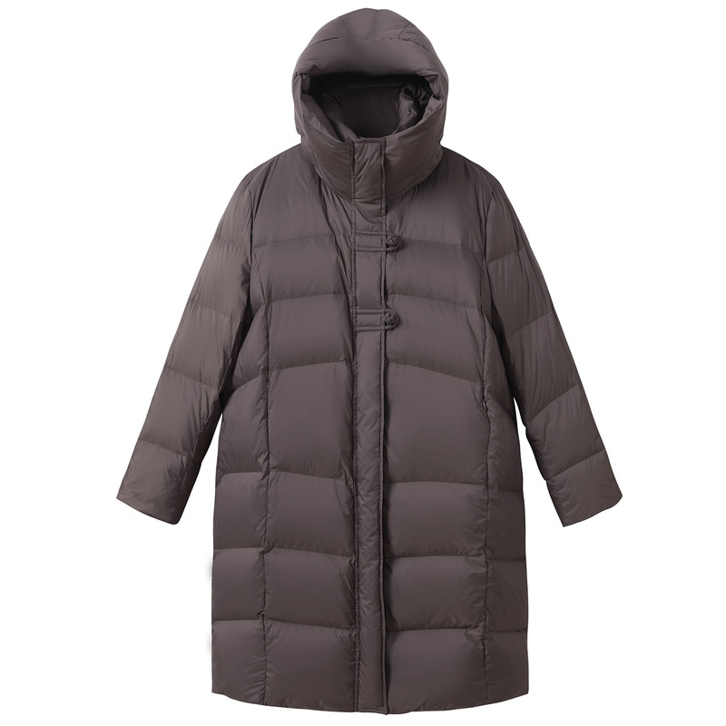 膘儿妃大码女装胖mm羽绒服300斤时尚显瘦连帽羽绒服秋冬新款外套