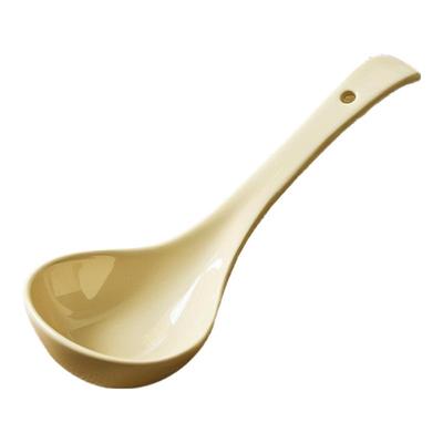 陶瓷汤勺大号盛汤勺稀饭粥勺短柄