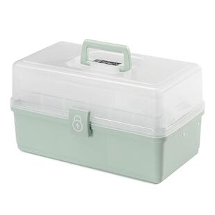 爱丽思大号药箱家庭装家用大容量医药箱急救多层特大分类收纳盒