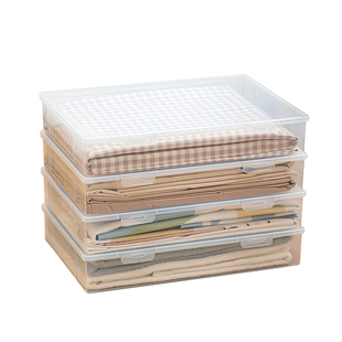 沙发底下收纳盒床底扁平收纳箱家用客厅悬空电视柜下面防尘整理箱