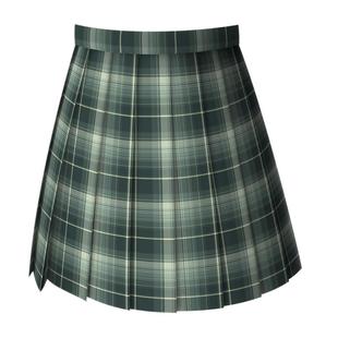 jk短裙十字银河制服馆原创正版夏季学院风女百褶裙校供格裙半身裙