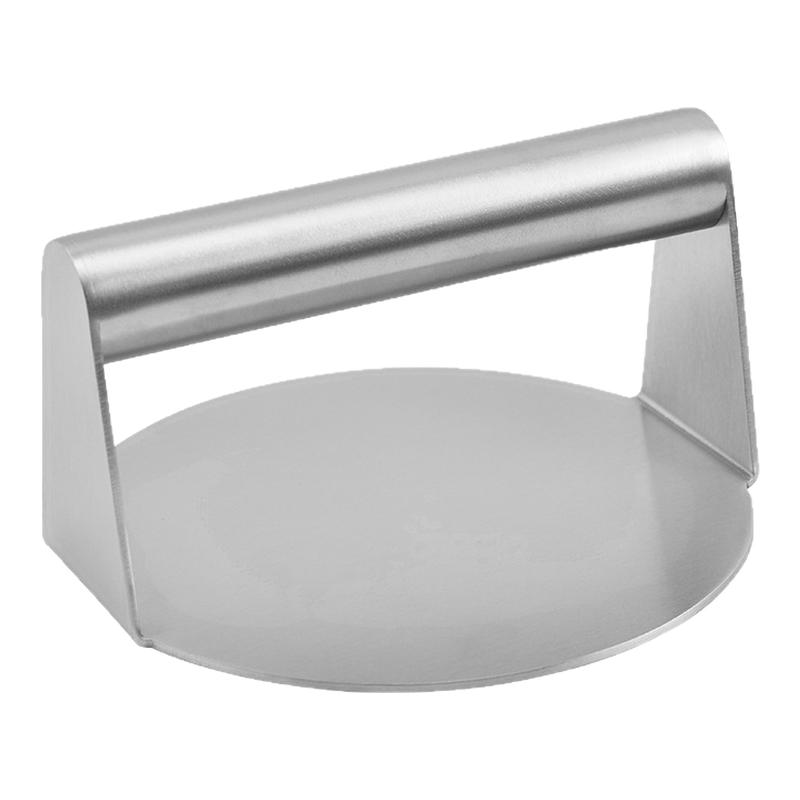 不锈钢压饼器家用铁板压板手