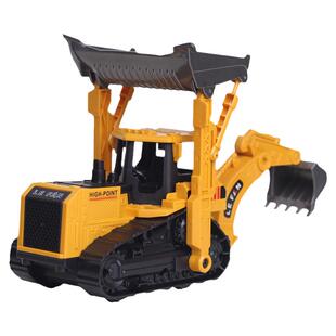 乐凡儿童矿场铲车玩具车男孩挖机工程车宝宝推土机惯性多功能大号