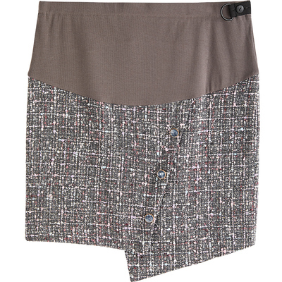 SELLYNEAR粗花呢小香风半身裙