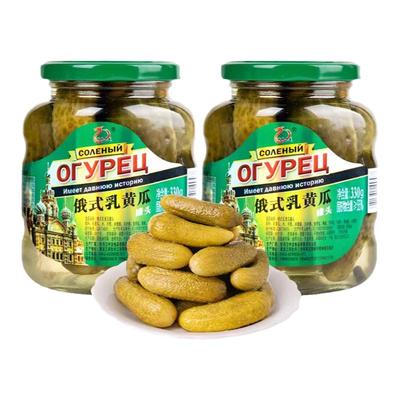 俄式酸黄瓜开罐即食爽脆解腻