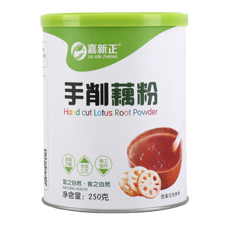 嘉新正手工削藕粉正宗官方旗艦店正品古法純蓮藕粉無糖無添加ten