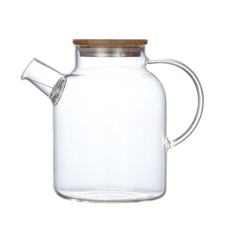 玻璃煮茶壶茶具套装家用水果冷水壶高温泡茶日式小加厚透明凉水壶