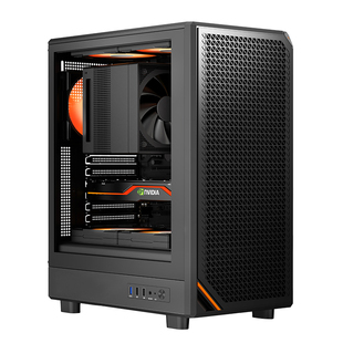 金河田简誉穹电脑机箱台式机主机diy玻璃全侧透明ATX白色水冷机箱