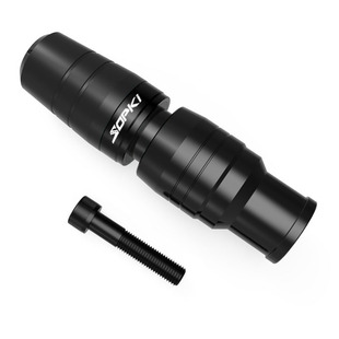 适用本田CB190SS鸷道 CBF190TR改装排气管防摔棒弹簧胶球保险杠