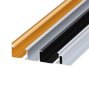 15厘护墙板收边条铝合金收口条集成墙板木饰面工字条封边阳角线条