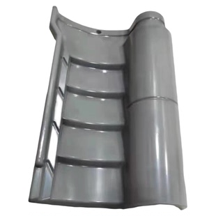 仿古建装饰中式水泥一体青瓦片疯狂促销青瓦别墅小区屋檐复古瓦屋