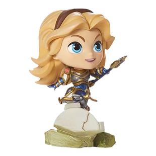 官方正版LOL英雄联盟光辉女郎拉克丝手办Q版公仔模型摆件游戏周边